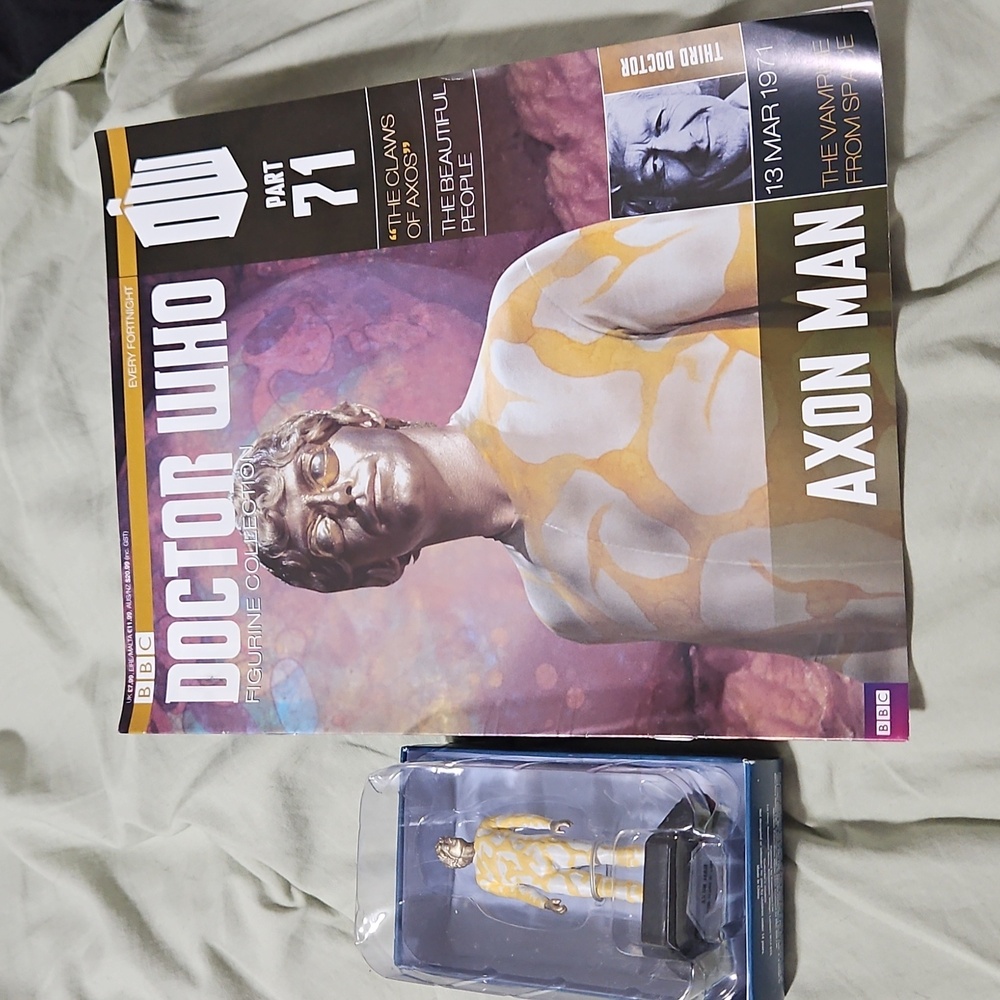 Doctor Who Figurine of Axon Man